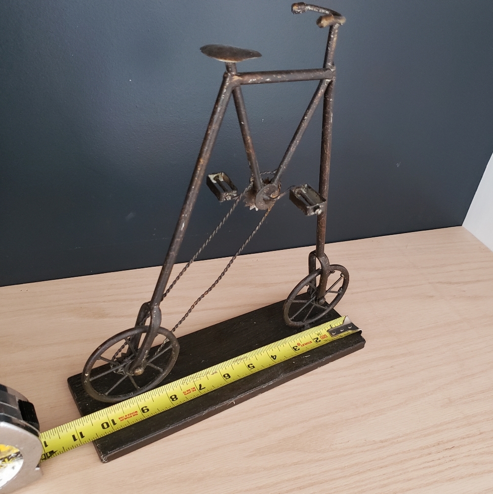 Industrial Bicycle wall shelf decor - Picture 10 of 10